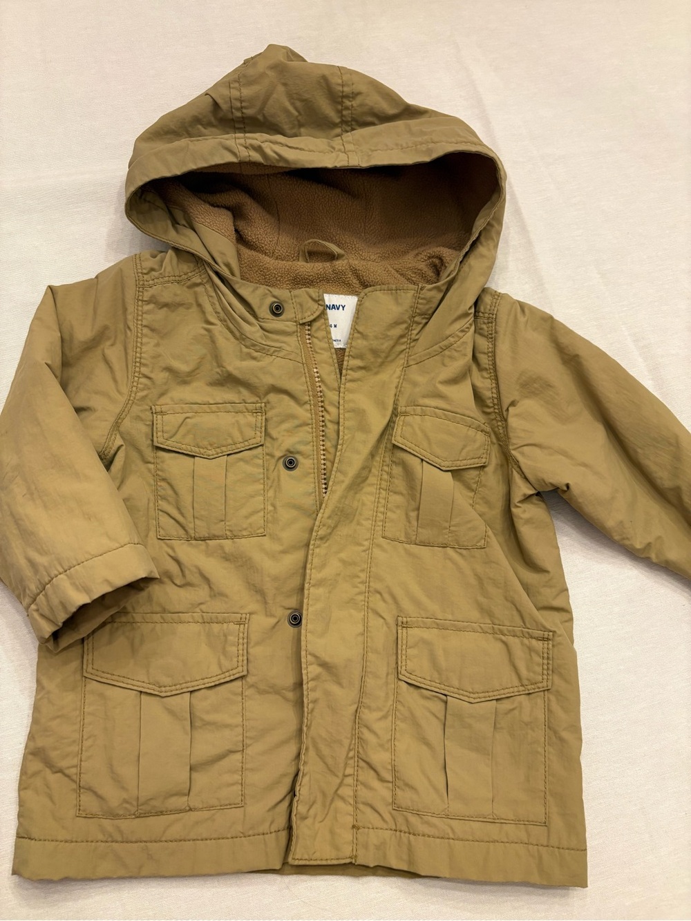 Old Navy Hooded Parka Jacket - Khaki